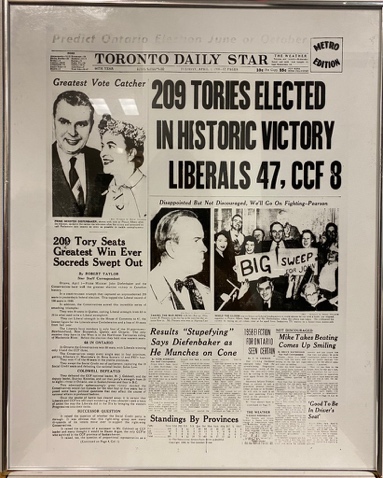 Lot # 1.0 Headline 209 Tories Elected in Historic Victory Liberals