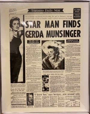 Lot #1.5 Star Man Finds Gerda Munsinger”