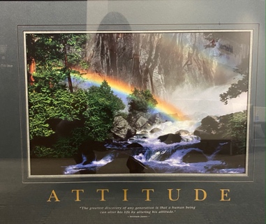 Lot #4.1 Motivational Poster, Attitude