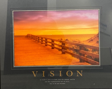 Lot #4.3 Motivational Poster, Vision