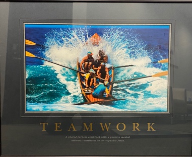 Lot #4.5 Motivational Poster, Teamwork