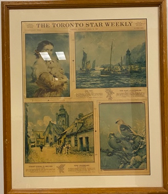 Lot # 5.17 Depicting artworks by James J. Hill, F. W. Scarbrough, M.H.J. Baird, and Allan Brooks.