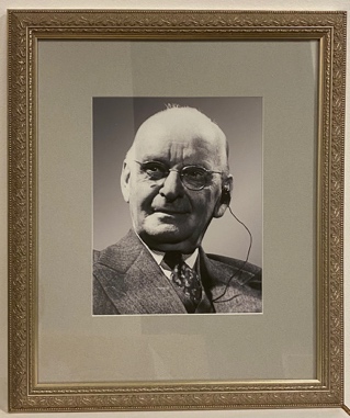 Lot # 7.0 Framed photograph of Joseph E. Atkinson 1899 to 1948 Publisher