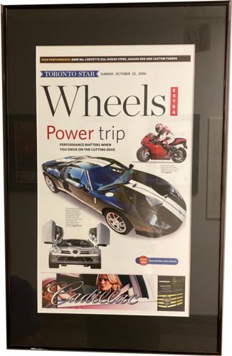 Lot # 23.3 Toronto Star Wheels Sunday October 22 2006 “Power Trip”