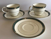 Lot # 33.4d -Noritake Bone China Saucers (6)