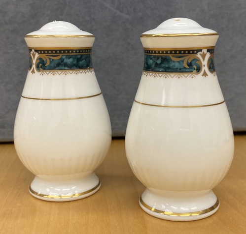 Lot # 33.7 - Noritake Bone China Salt and Pepper Shakers