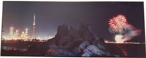 Lot#27.4 Image of Toronto skyline at night