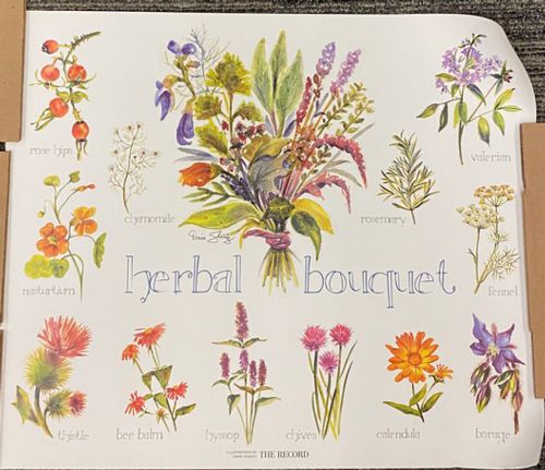 Lot # 37.0b Diane Shantz Herbal Bouquet