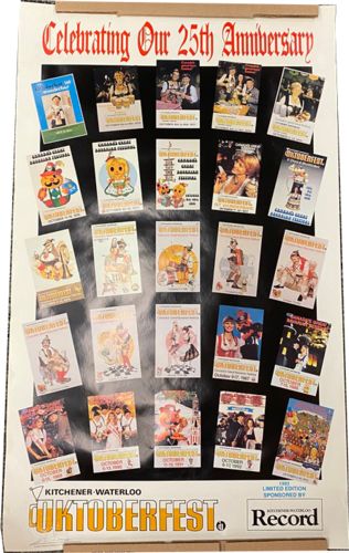 Lot # 39.0 - 1995 25th Anniversary Signed Oktoberfest Poster