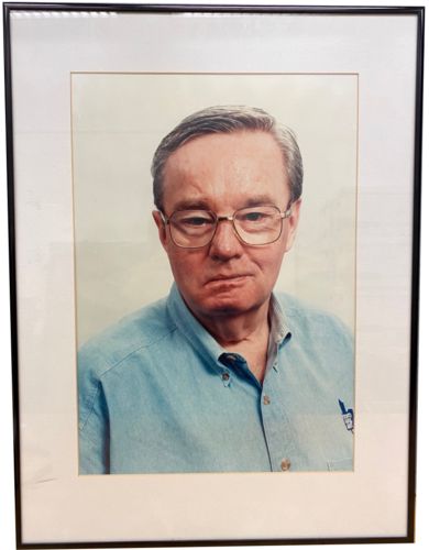 Lot #45.0 Photograph portrait of Jim Proudfoot