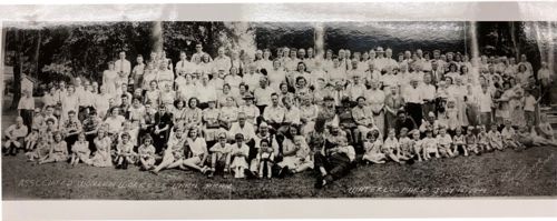 Lot # 54.5 Black and White Photograph The Associated Woolen Worker’s Union Picnic Waterloo Park July 16 1949