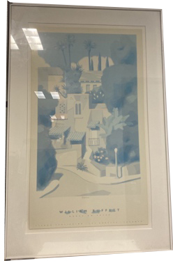 Lot #12.6 William Buffett Works on Paper - Framed Poster