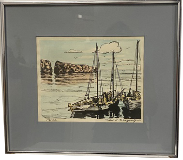 Lot #16.3 Perce (Quebec) Signed by Artist but undetermined