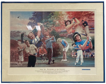 Lot #8.19 The Toronto Star Golf ‘99 Foursomes of the Century Jack Nicklaus, Arnold Palmer, Ben Hogan and Bobby Jones are the top men’s Quartet While Nancy Lopez, Babe Didrikson Zaharias Mickey Wright and Patty Berg are voted the best women of the last 10